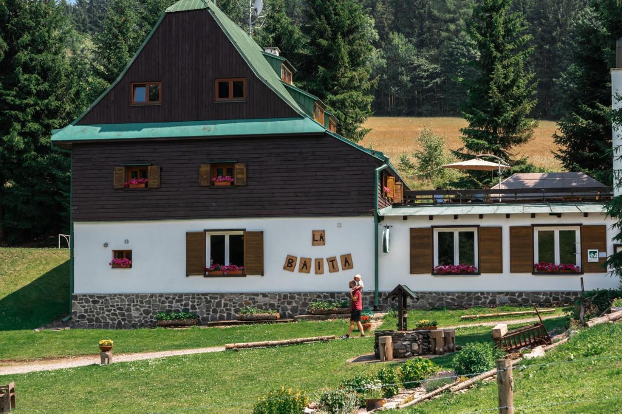 Penzion La Baita Branná Exterior foto